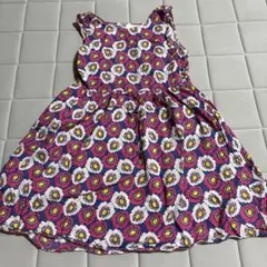 WILL MERY キッズ ノースリーブ ワンピース 120cm 花柄　ピンクのサムネイル