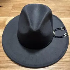 未使用品　ベイフロー BAYFLOW ハット ネイビー　フェルト