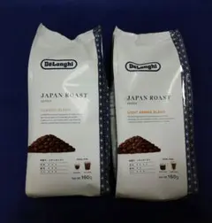 【在庫限り!】デロンギ ジャパンロースト コーヒー豆　150g×2袋のサムネイル