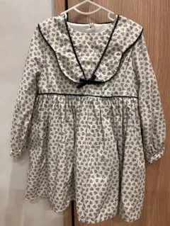 little cotton clothes 花柄ワンピース 4-5y - メルカリ