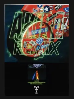 AKIRA Remix ポスター 黒 大友克洋 全集 セル画展