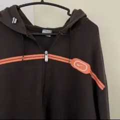 古着 NIKE 90s ジップ パーカー オーバーサイズ フーディー