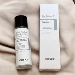新品　COSRX ザレチノール0.1クリーム・ザ6ペプチドスキンブースターセラム