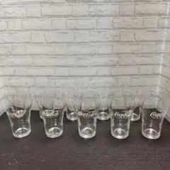 昭和レトロ コカコーラ Coca-Cola ファウンテングラス 10ケセット