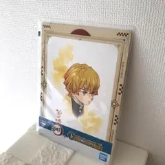 一番くじ 鬼滅の刃 襲撃 F賞クリアポスター 我妻善逸 - メルカリ