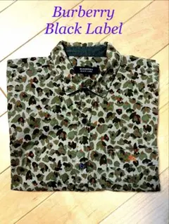 burberry black label〜春シャツ