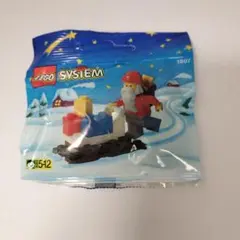 未開封レゴ　LEGO 1807 サンタクロースとソリ　クリスマス PP袋入り