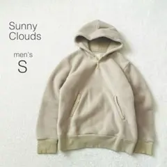 【サニークラウズ】ボアパーカー 長袖 裏起毛 綿混 カジュアル 厚手 もこもこ