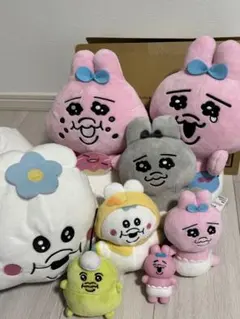 おぱんちゅうさぎ・んぽちゃんむ　ぬいぐるみセット