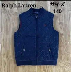 POLO RALPH LAUREN キルティングベスト 140 ネイビー