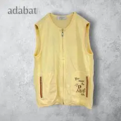 【adabat アダバット】　ゴルフウェア　ベスト　刺繍デザイン　ユニセックスのサムネイル