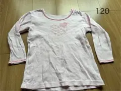 インナー　120 肌着　長袖 女の子 キッズ 冬　めん100% アンダーシャツ