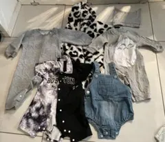 レオパード柄ロンパース 95cmまで対応