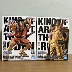 KING OF ARTIST ゴールド・ロジャー & 光月おでん 2体セット
