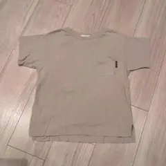 quoti use fith キッズ　Tシャツ　ベージュ 130