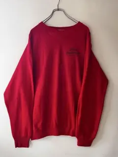 パ*ダ様 No.5674 Action 赤スウェット ワンポイント XL