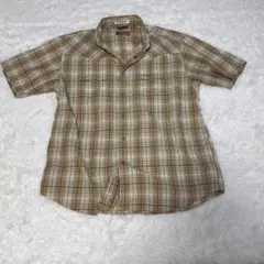 00s海外古着ORVIS オービス　半袖チェックシャツ　実寸XL アメカジのサムネイル