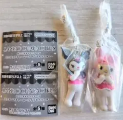 サンリオ　ミニチュアチャーム＠マイメロディ、クロミ