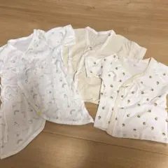 ベビー肌着 新生児 短肌着 コンビ肌着 3枚セット 出産準備