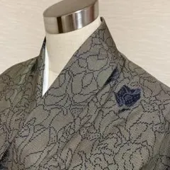 KA2106 大島紬 身丈154cm 着物 正絹