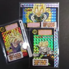 【当時品 本弾】 ドラゴンボール カードダス 孫悟飯 ベジータ トランクス