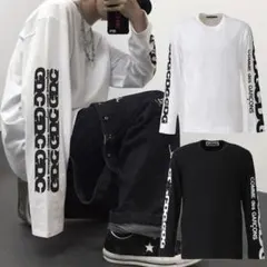 【新品未使用】CDG コムデギャルソン 長袖Tシャツ ロンT ホワイト 男女兼用のサムネイル