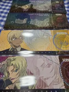 名探偵コナン チケット風カード ４枚セット