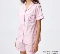 GU Sanrio ハローキティ カオハナキティ パジャマ 上下セット S