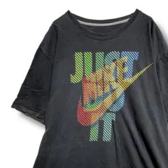 FBFY スポーツ Tシャツ 黒 ナイキ NIKE スウッシュ ロゴ