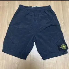 ストーンアイランド ナイロンメタル カーゴパンツ ショート 黒 w34