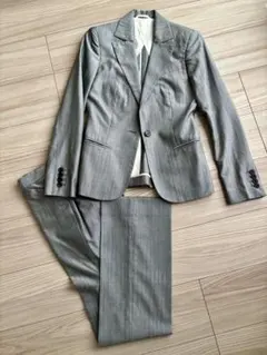 【美品】UNIVERSAL RANGUAGE 春夏パンツスーツ上下セット