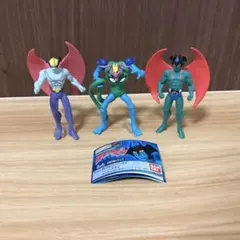 HGシリーズ デビルマン フィギュア【妖獣ゴッド、魔将軍ザンニン、デビルマン】のサムネイル