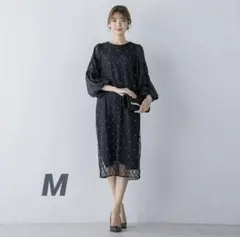 ★新品タグ付き★ Ketty ダイヤパールシフォンジードレス　結婚式　お呼ばれ