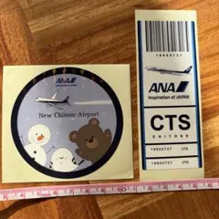 ANA 60周年記念ステッカー - メルカリ