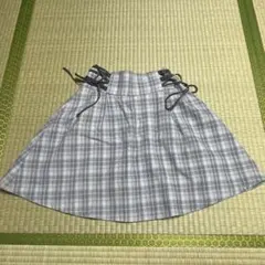 MAJESTIC LEGON チェック レースアップスカパン