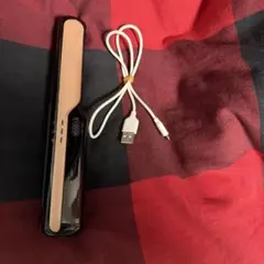 ストレートヘアアイロン USB充電式