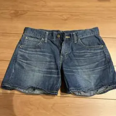 Leeジーンズ ダークブルー ショートパンツ S
