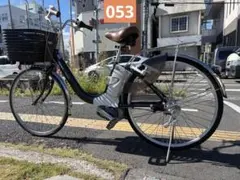 053 中古 Panasonic電動アシスト自転車 13.2Ah4点灯 大阪 - メルカリ