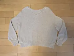 ≪札幌店+WEB限定追加2≫ペーパーヤーン 2Way プルオーバー　ベージュ