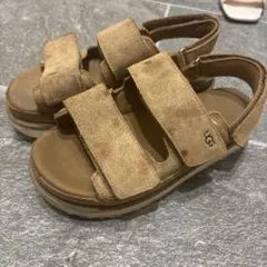UGG サンダル 厚底 コルク風のサムネイル