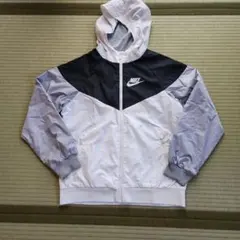 ジュニア　Nike フード付きジャケット LGG　ホワイト/ブラック
