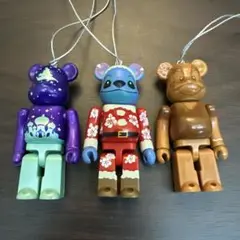 ベアブリック　ディズニー　3体セット