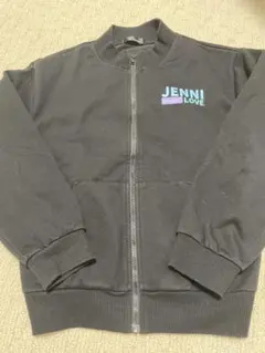 JENNI love ジップアップパーカー ブラック