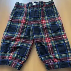 YORKLAND チェック柄 半ズボン 120
