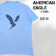 AMERICAN EAGLE アメリカンイーグル　半袖 Ｔシャツ　ＸＳ ブルー
