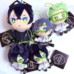 ツイステ　エクストラ　ぬいぐるみ　マスコット　マレウス　シルバー　セベク　セット