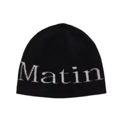 Matin Kim ビーニー 黒 ニット帽 BLACK マーティンキム