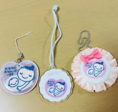マタニティマーク キーホルダー 3点