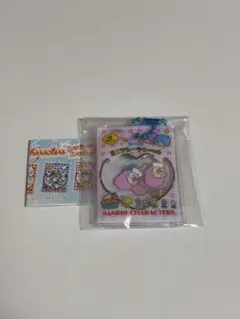 キキララ サンリオ シャカシャカフレークシール風チャーム リトルツインスターズ