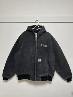 Carhartt 黒ジャケット コーデュロイ襟 Carhartt 黒 アウタージャケット コーデュロイ襟付き - メルカリ